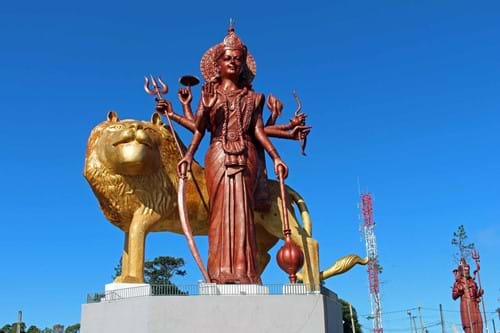 durga maa statue mauritius