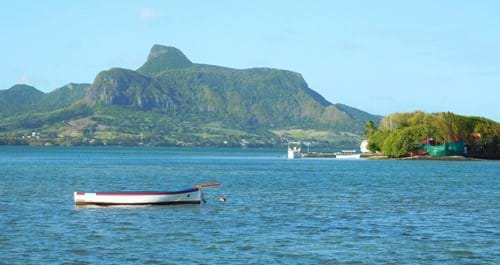 Lion Mountain from the sea