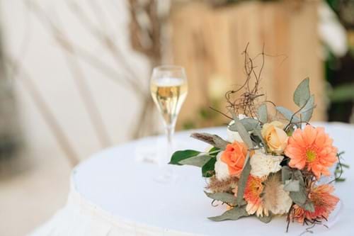 wedding set up
