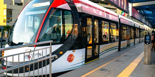 Tram in Mauritius