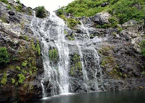 La Nicoliere reserve waterfalls